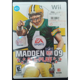 Madden 09 All-play Juego Original Nintendo Wii
