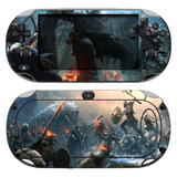 Skin Y Calco Temáticos Para Consola Ps Vita Slim Y Fat