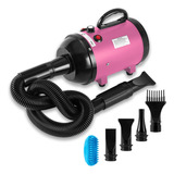 Secador De Pelo De Perro De Velocidad, 4.3 Hp/3200 W-rosa