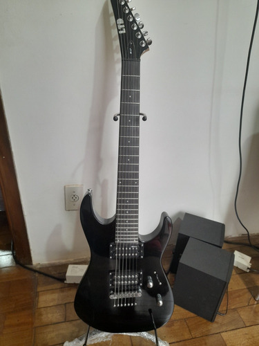 Guitarra Esp Ltd 7 Cordas M17 Com 1 Captador Seymour Duncan