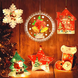 Decoraciones Navidad Ventana Luces Colgantes 8 Inch