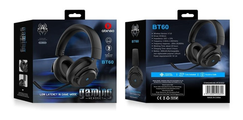 Abingo Gaming Headset Wireless Abingo Bt60