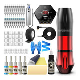 Kit Pen Maquina Rotativa Tattoo Tatuaje Wtk088  Tatuar 