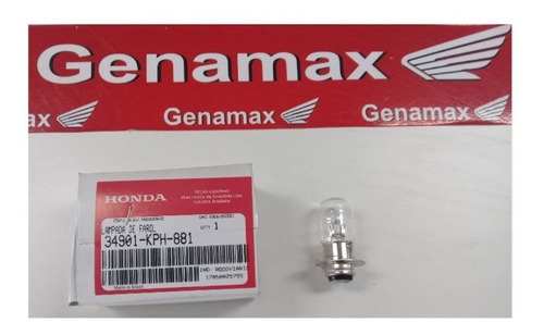 Lampara De Optica ,honda Biz 125 Original Genamax