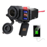 Cargador A15 Moto Gps Celular Puerto Usb Impermeable 12v 5v