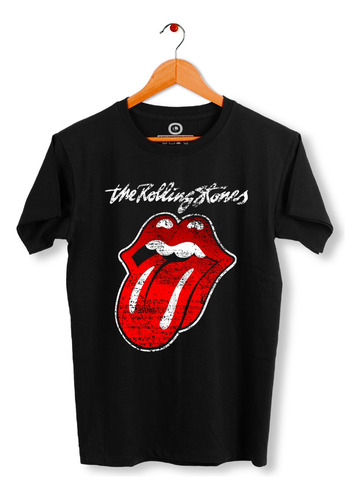 Polera Estampado Rolling Stones Rock Vintage 100% Algodón