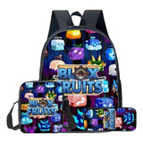 Mochila Escolar Roblox Blox Fruits Pupil, Mochila Infantil