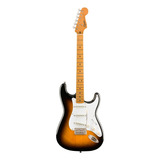 Guitarra Elétrica Squier By Fender Classic Vibe '50s Stratocaster De  Pinheiro 2-color Sunburst Poliuretano Brilhante Com Diapasão De Bordo