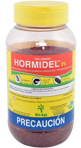 Insecticida Granulado Hormiga Gallina Ciega Cochinilla 800gr