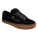 Tenis Vans Bearcat Black Skate 90's Clasico Urban Originales