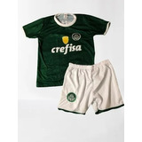 Conjunto Futbol Criança Infantil Palmeiras /símbolo Bordado5