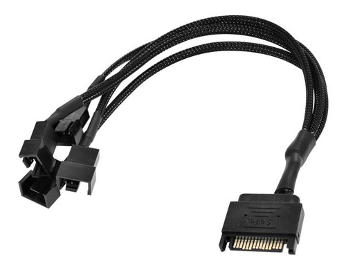 Cable De Alimentacion Sata 12v A 4 Coolers De 4 Pines Nisuta