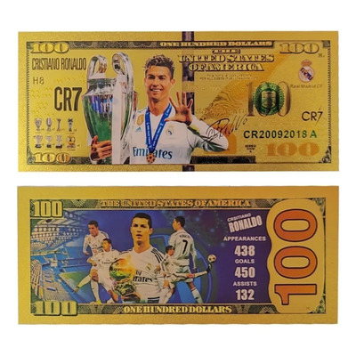 Cristiano Ronaldo, Tarjeta Conmemorativa De Fútbol