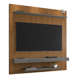 Panel Rack Tv 60  Leme Natural Titanium