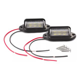 Luz Led De 12 V Para Placa De Matrícula Exterior Camion Moto