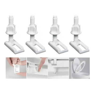 4pcs Tornillos Para Baño Asiento De Inodoro Tipo One-piece ,accesorios Para Tornillos De Asiento De Inodoro | Meses sin interés