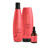 Restauração Aneethun Restore System Shampoo Máscara Booster