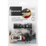 Micrófono Celular Saramonic Smartmic+trrs Para iPhone iPad P2, Color Negro