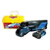 Disney Cars Relâmpago Carreta Jackson Storm E Carro + Brinde