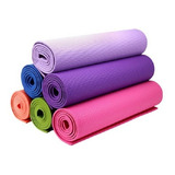 Mat Yoga Pilates Fitness Colchoneta Gym Enrollab 6mm 150x065