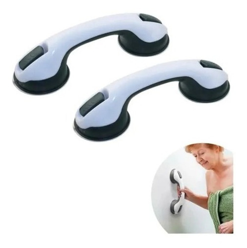 Manilla Agarradera Soporte Baño Ducha  Seguridad Kit*2 Unid