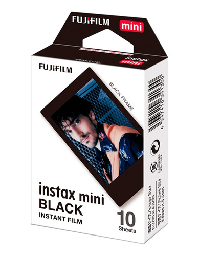 Pack Filme Instax Mini Black 10 Fotos - Fujifilm