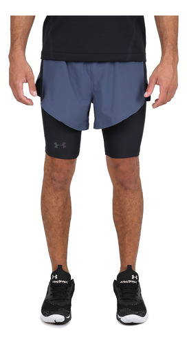 Short Entrenamiento Under Armour Smartform Rush 2/1 Hombre