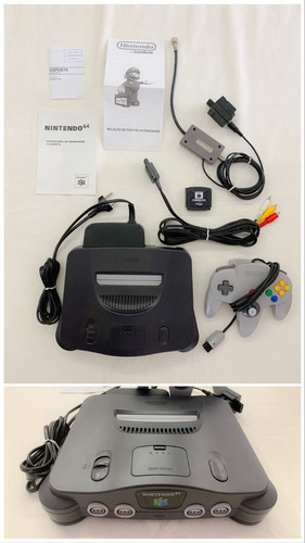 Console Nintendo 64 Preto Usado