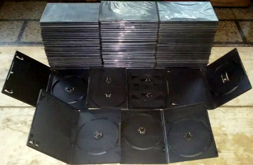 95 Cajitas Plásticas Para Dvd