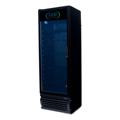 Freezer Vertical Fam 333 Lt Frio Forzado Puerta Vidrio Negro | MercadoLibre
