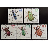 Alemania Insectos, Serie Mi 1666-70 Escarabaj 93 Mint L16248