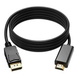 Cabo Displayport Para Hdmi Fullhd 3,00 Metros