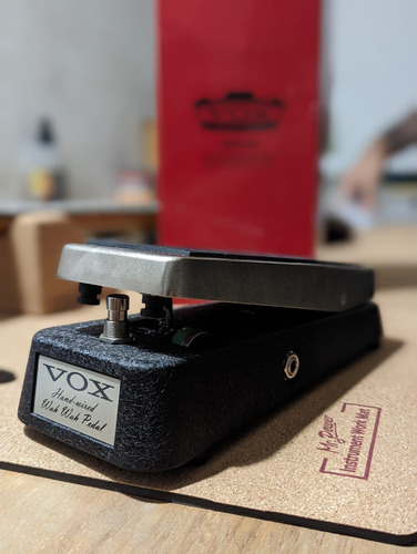 Pedal De Efecto Vox Wah Pedal V846-hw  Negro