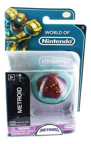 The World Of Nintendo - Figura De Metroid 6 Cm