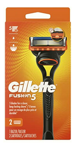 Gillette Fusion5 Maquinilla De Afeitar Para Hombre Con 2