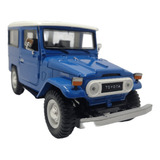 Toyota Fj40, Escala 1:24, Metal-plastico 16.5cms Motormax