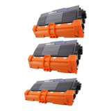 3x Toner Tn3382 Tn-3382 P/ Uso Brother Hl-5452dn Dcp-8112dn