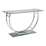 Mesa De Sofá Coaster Furniture Cromada 704989