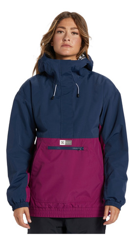 Campera Anorak Dc Snow Chalet Impermeable 10k W24 Mujer