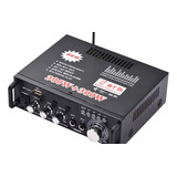 Amplificador De Potencia D/audio D/12v/110v 300w+300w P/auto