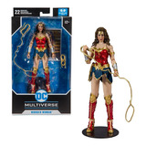 Wonder Woman Figura Dc Comics Multiverse Mc Farlane Toys
