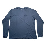 Camiseta Ml Natural Art Plus Size One - Azul Escuro