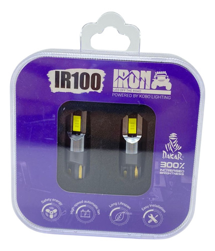 Kit 2 Lamparas Led T10 Iron100 Irx Dakar Kobo 12v 24v Canbus