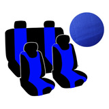 Juego De Fundas Para Asiento Azul Universal