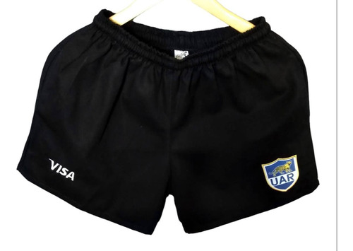 Shorts Pumas Uar Rugby Time Smm De Gabardina Con Bolsillos 