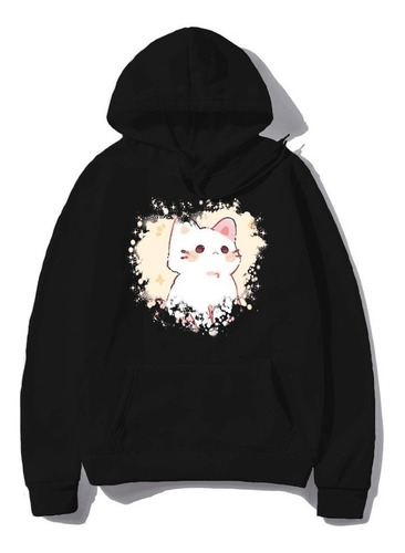 Moletom Blusa Cute Gatinho Fofo Ref489