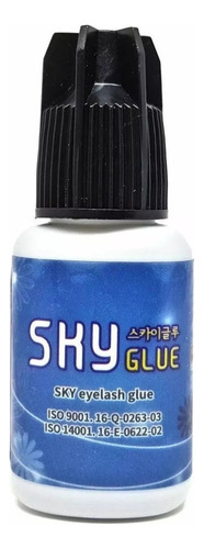 Cola Sky S+ Glue Black Preta Alongamento De Cílios Com Pack