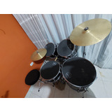 Batería Acústica Mapex Prodigy Usada Con Doble Pedal