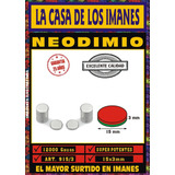 Iman Neodimio 15x3 Mm - 12000 Gauss - Redondo Super Potente!