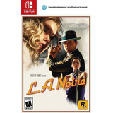 Juego L.a. Noire - Nintendo Switch (solo Cartucho)